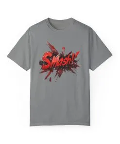 Unisex Smash Graphic T-Shirt – Trendy Casual Wear for Game Lovers