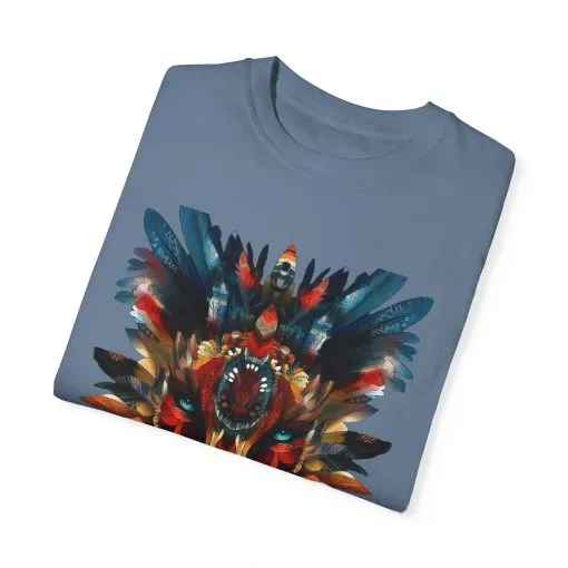 Vibrant Wolf Graphic Unisex T-Shirt - Nature Lover Apparel - Image 18