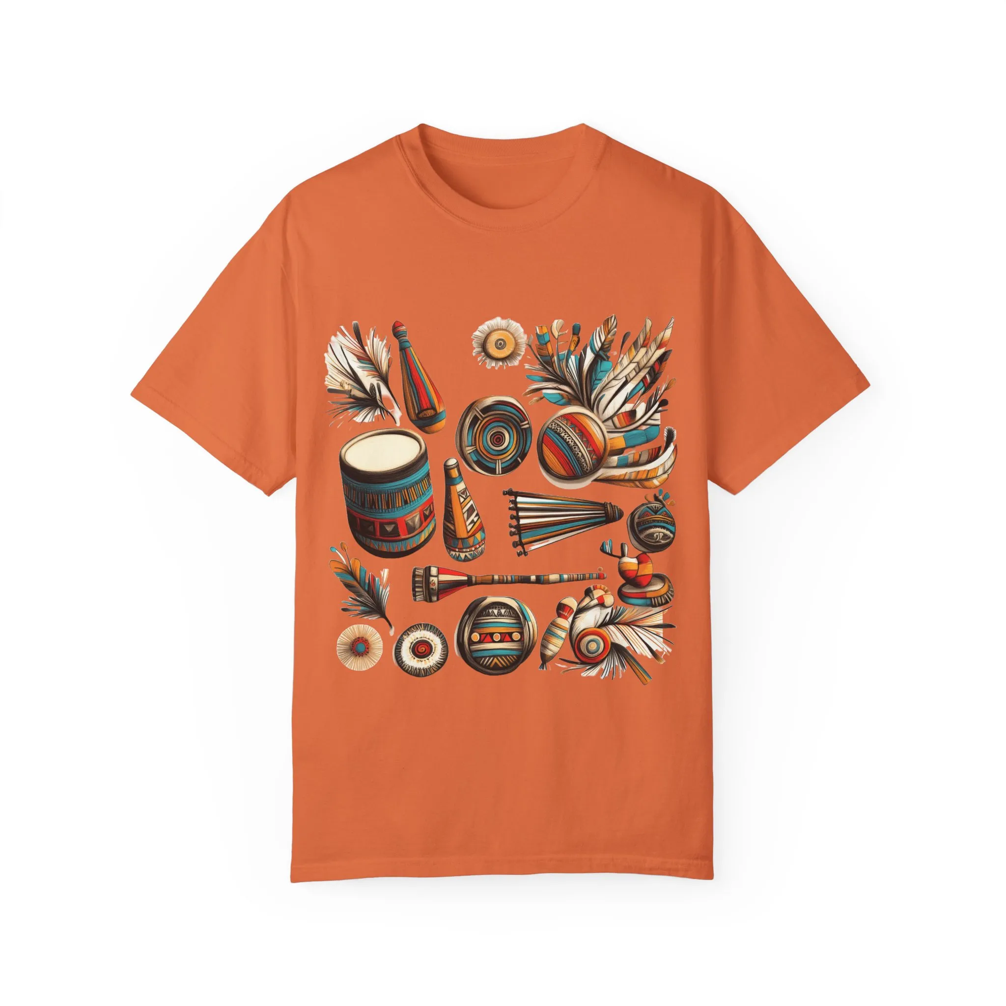 Unisex Garment-Dyed T-Shirt with Vibrant Musical Design | Perfect for Music Lovers & Festivals - Image 17