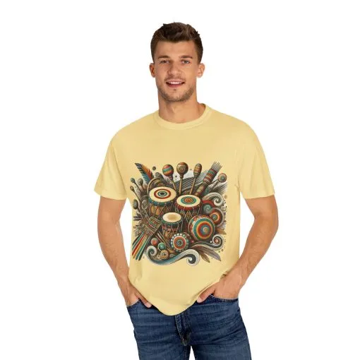 Colorful Bohemian Music Festival T-Shirt - Image 31
