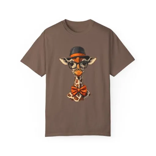 Stylish Giraffe Graphic Unisex T-Shirt - Fun and Trendy Apparel for Animal Lovers - Image 25