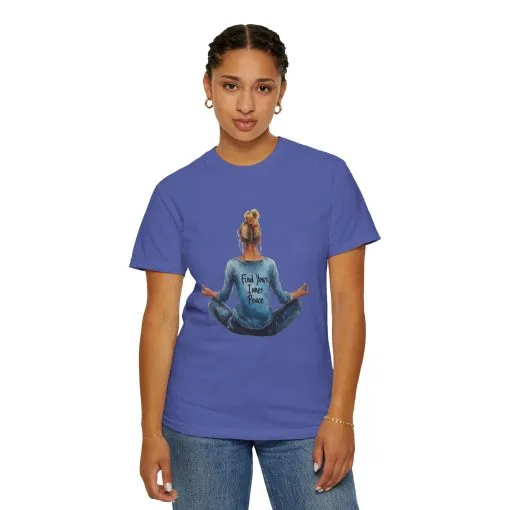 Find Your Inner Peace Unisex Garment-Dyed T-Shirt - Image 19