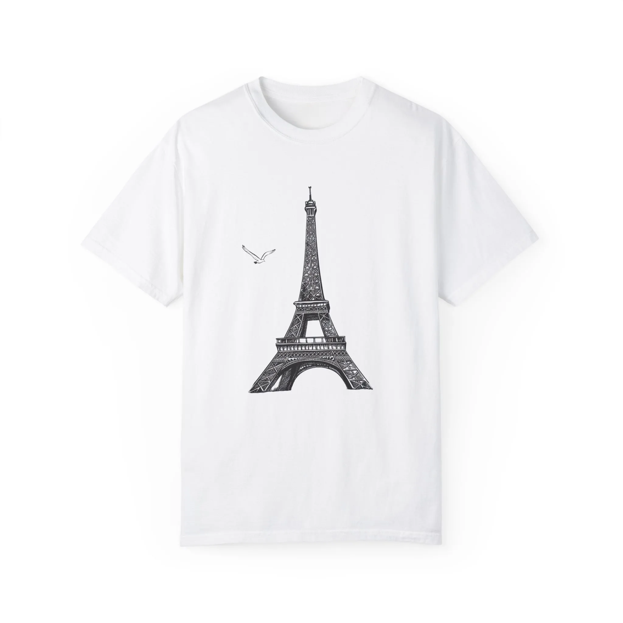 Eiffel Tower Graphic Unisex T-Shirt - Parisian Style Tee - Image 5