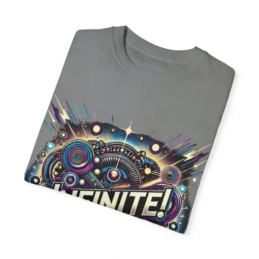 Cosmic Infinite Unisex Garment-Dyed T-Shirt - Explore the Universe - Image 10