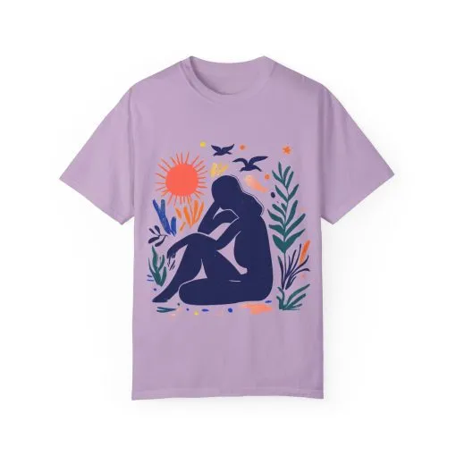 Eco-Friendly Unisex Graphic T-Shirt - Nature-Inspired Design for Mindfulness - Image 33