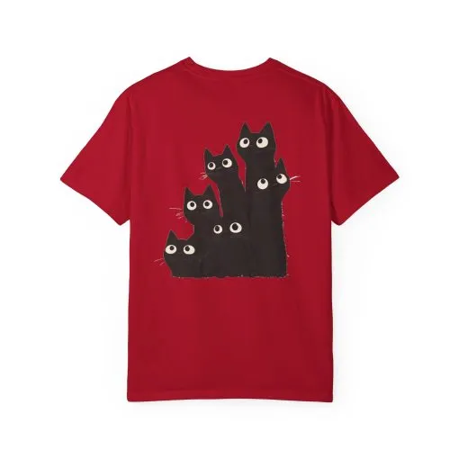 Cute Cat Graphic Unisex T-Shirt - Perfect for Cat Lovers - Image 32