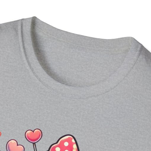 Cute Bunny Love Unisex Softstyle T-Shirt - Perfect for Valentine's Day and Spring Celebrations - Image 22
