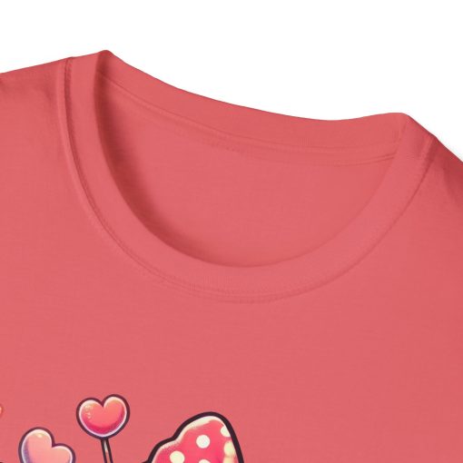 Cute Bunny Love Unisex Softstyle T-Shirt - Perfect for Valentine's Day and Spring Celebrations - Image 12