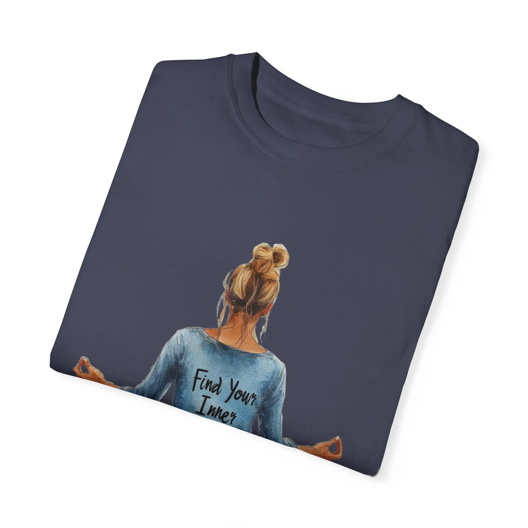 Find Your Inner Peace Unisex Garment-Dyed T-Shirt - Image 38