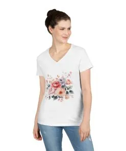 Ladies' V-Neck T-Shirt
