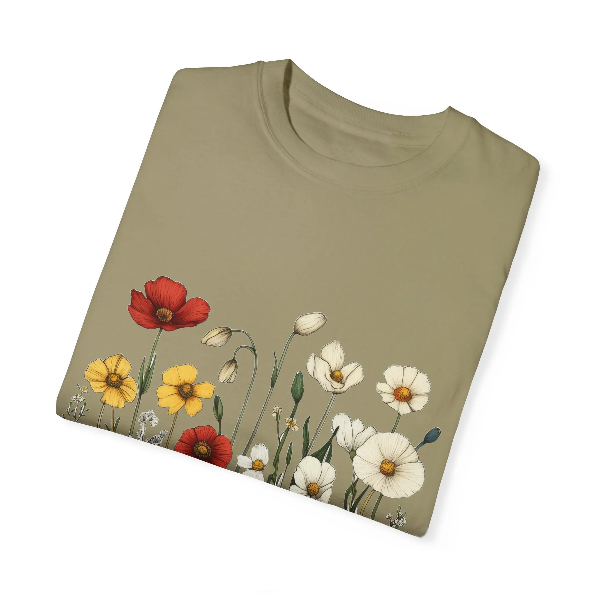 Floral Garden Unisex T-Shirt | Eco-Friendly, Casual Style for Spring & Summer - Image 11
