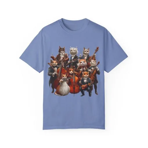 Whimsical Cat Orchestra Unisex T-Shirt - Perfect Gift for Animal Lovers - Image 36