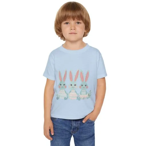 Cute Bunny Toddler T-Shirt for Easter Celebrations - Image 6