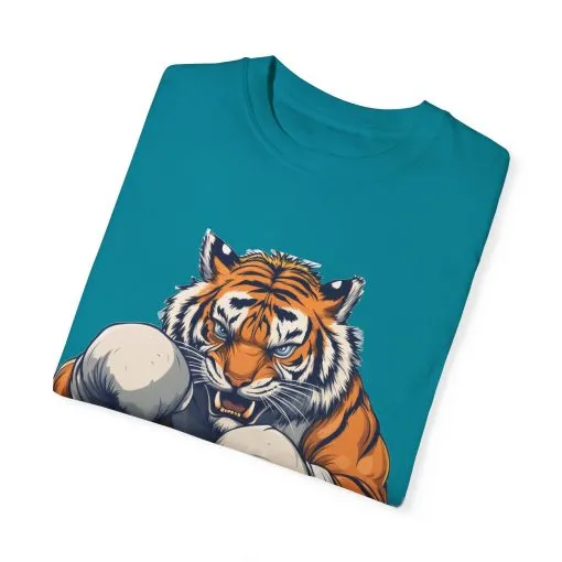 Fierce Tiger Graphic Unisex T-Shirt - Bold Boxing Design - Image 21