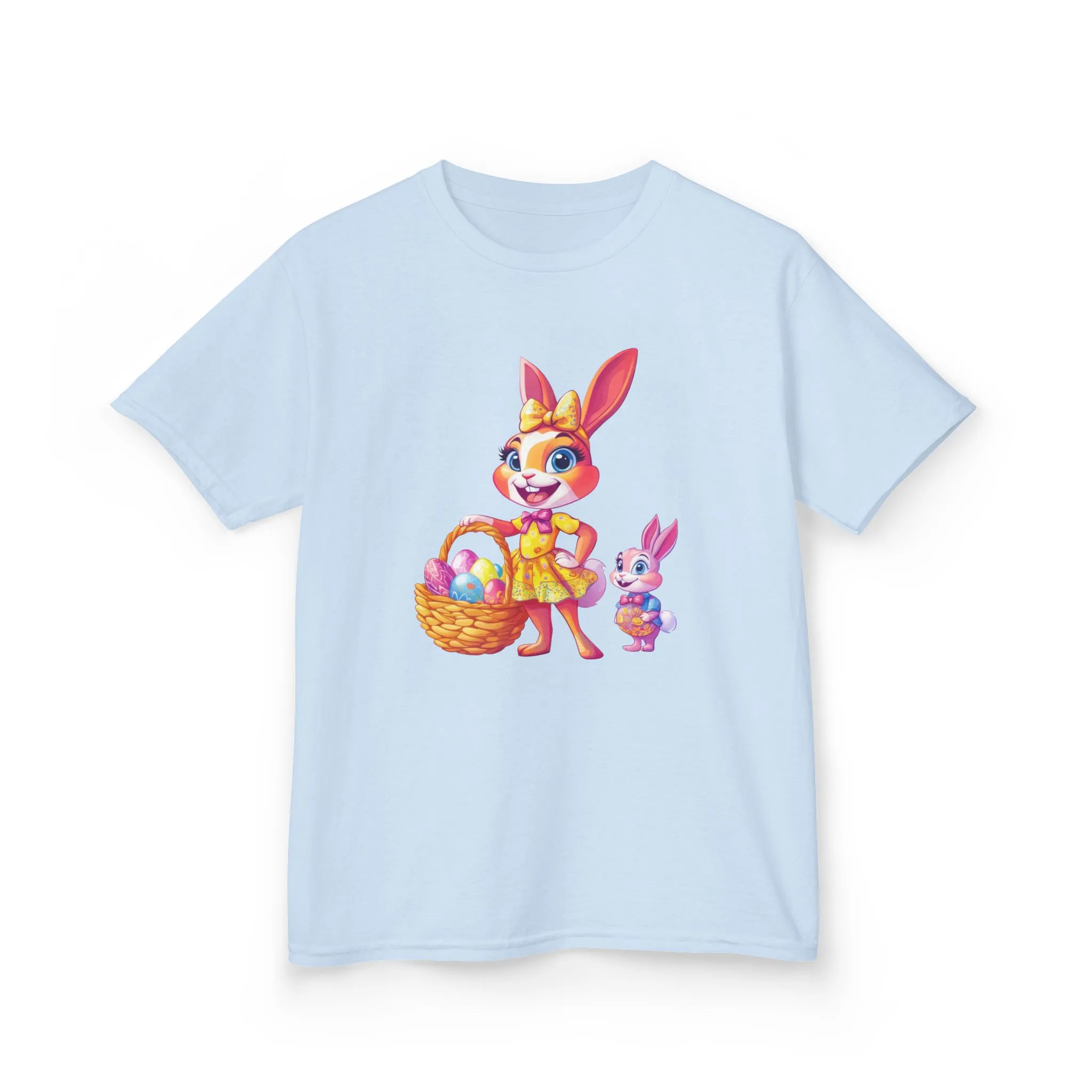 Easter Bunny Kids Tee - Cute Cotton T-Shirt for Spring Celebrations - Image 14