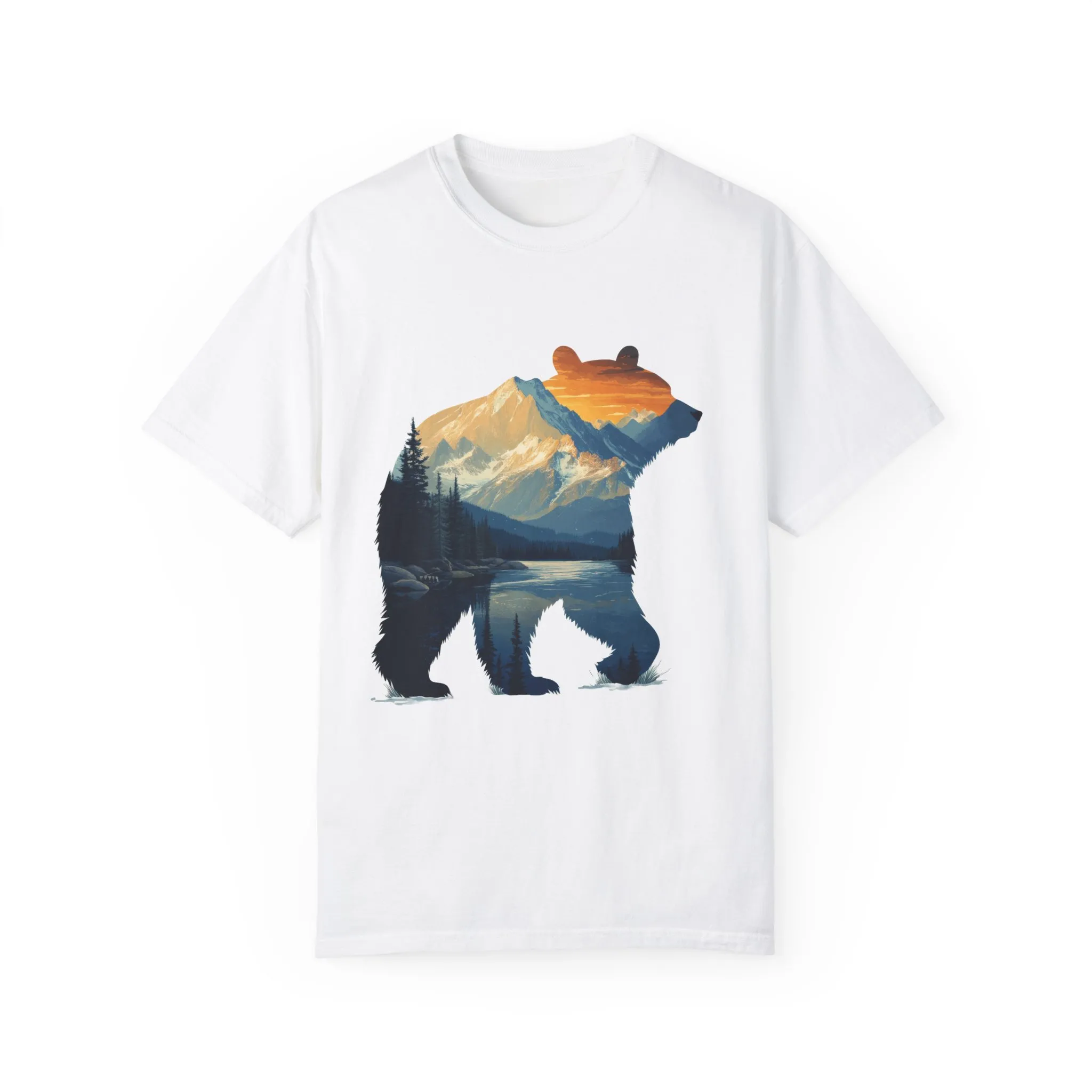 Mountain Bear Graphic T-Shirt | Nature Lover Apparel - Image 5