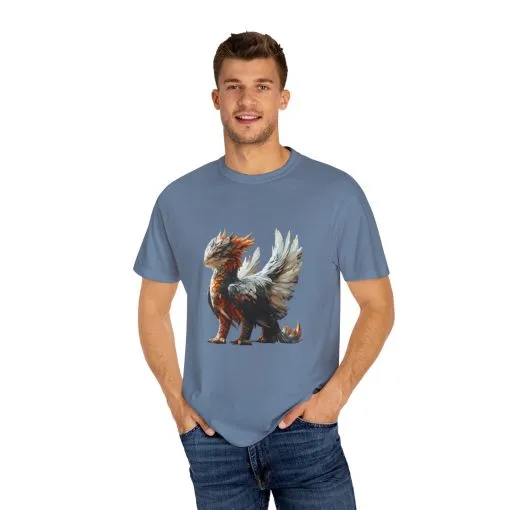 Mythical Creature Unisex Garment-Dyed T-Shirt - Perfect for Fantasy Lovers - Image 27