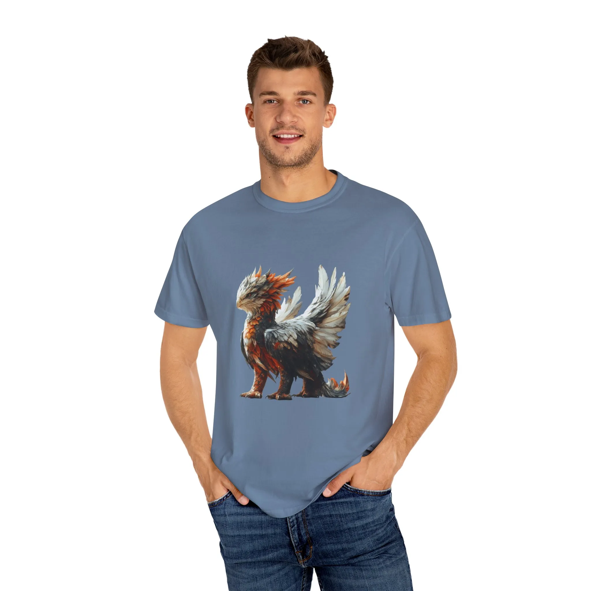 Mythical Creature Unisex Garment-Dyed T-Shirt - Perfect for Fantasy Lovers - Image 27