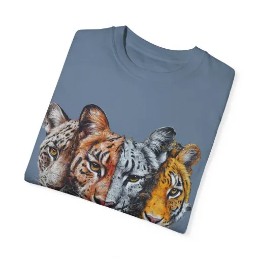 Wildlife Fusion Unisex Garment-Dyed T-Shirt - Image 26