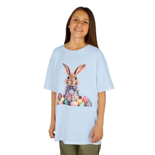 Easter Bunny Kids Heavy Cotton™ Tee - Cute Easter Celebration Shirt - Image 15