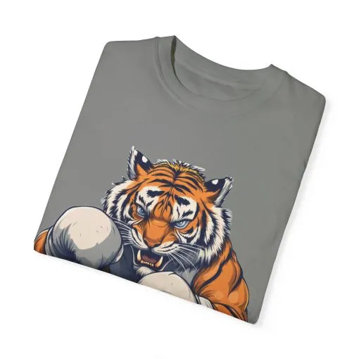 Fierce Tiger Graphic Unisex T-Shirt - Bold Boxing Design - Image 29