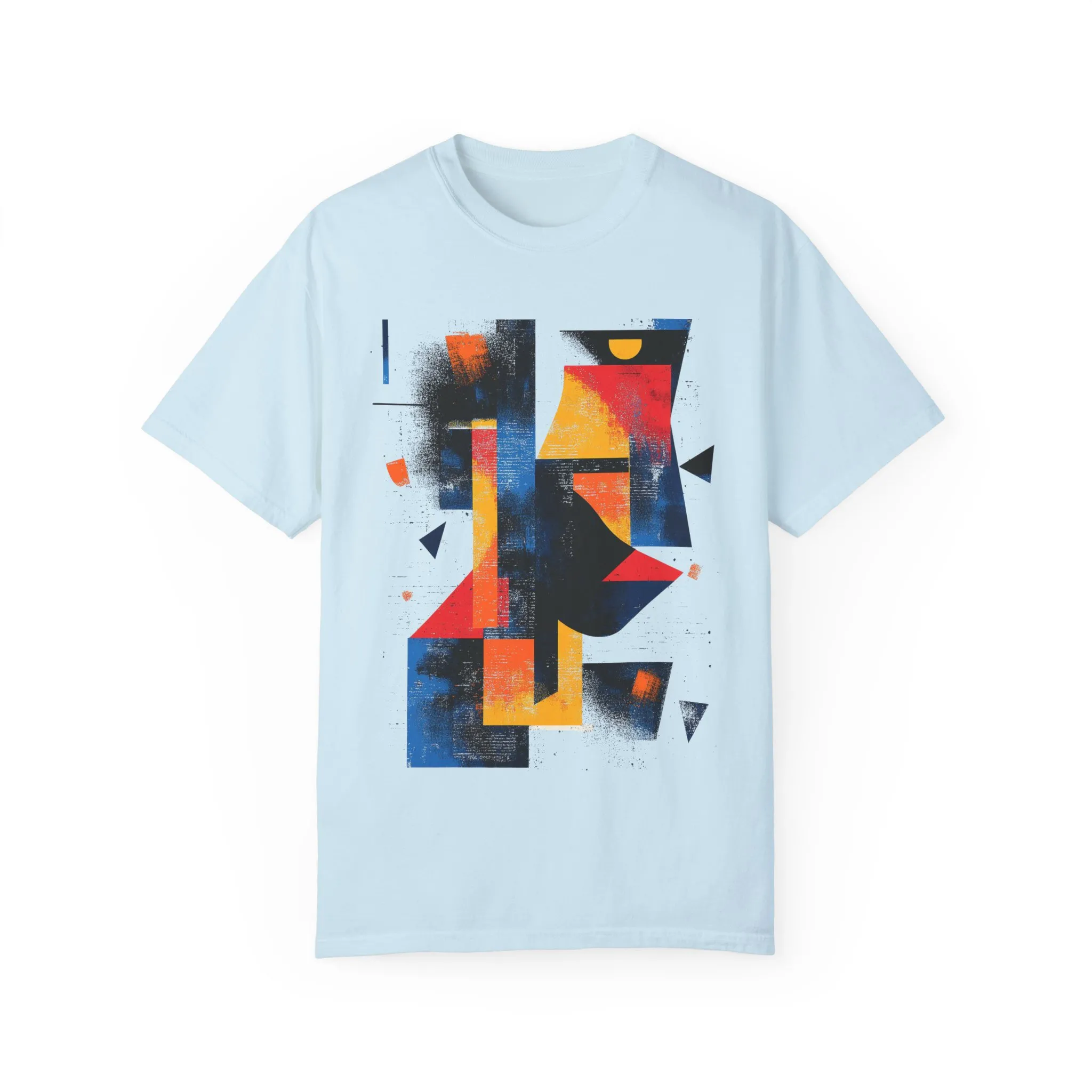 Colorful Abstract Art T-Shirt | Unisex Garment-Dyed Tee - Image 17
