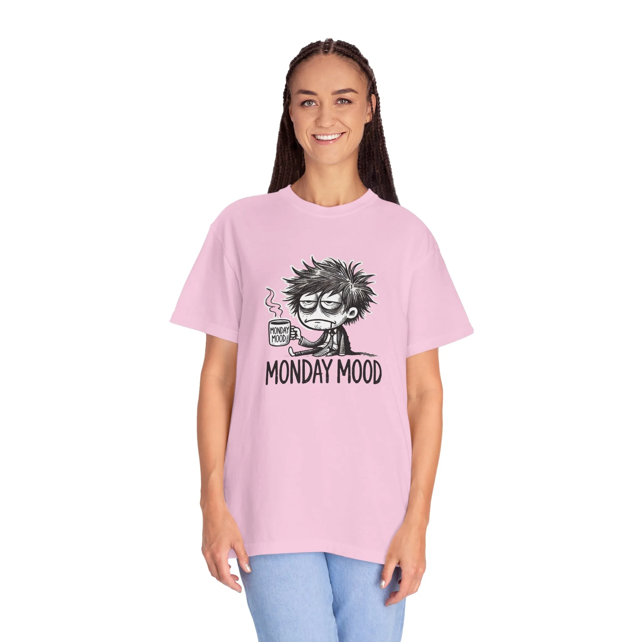 Unisex 'Monday Mood' Garment-Dyed T-Shirt - Perfect for Casual Days - Image 58
