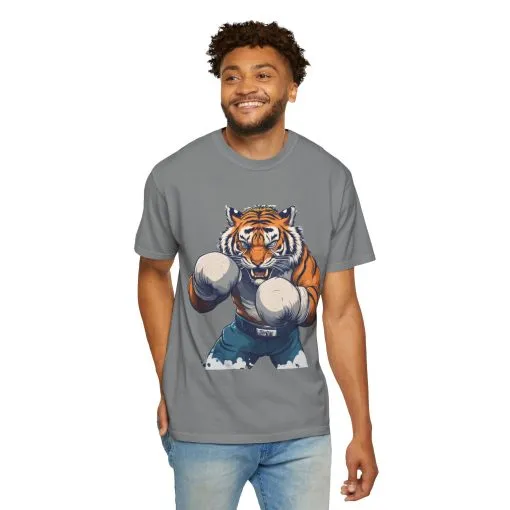 Fierce Tiger Graphic Unisex T-Shirt - Bold Boxing Design - Image 11