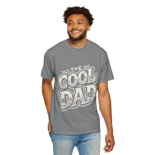 Cool Dad Garment-Dyed Unisex T-Shirt – Perfect Gift for Father's Day - Image 8