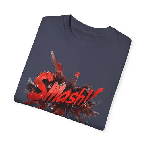 Unisex Smash Graphic T-Shirt – Trendy Casual Wear for Game Lovers - Image 22