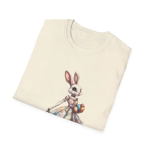 Easter Bunny Softstyle Unisex T-Shirt - Cute Spring Design for Holiday Celebrations - Image 23