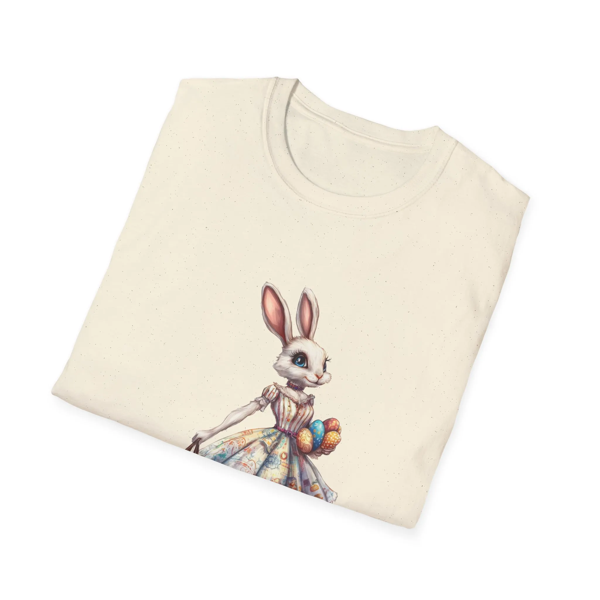 Easter Bunny Softstyle Unisex T-Shirt - Cute Spring Design for Holiday Celebrations - Image 23