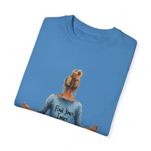 Find Your Inner Peace Unisex Garment-Dyed T-Shirt - Image 34