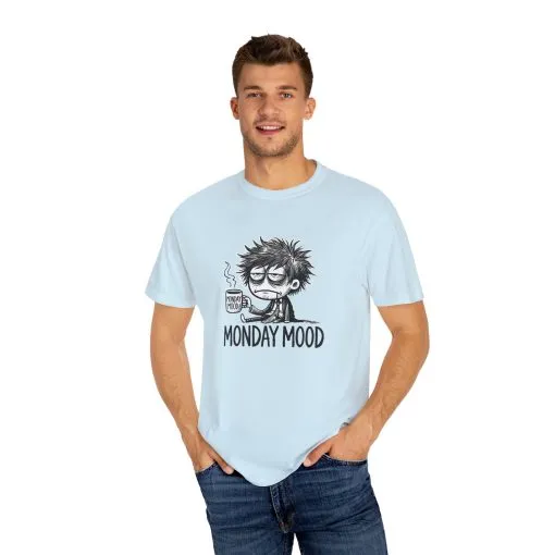 Unisex 'Monday Mood' Garment-Dyed T-Shirt - Perfect for Casual Days - Image 21