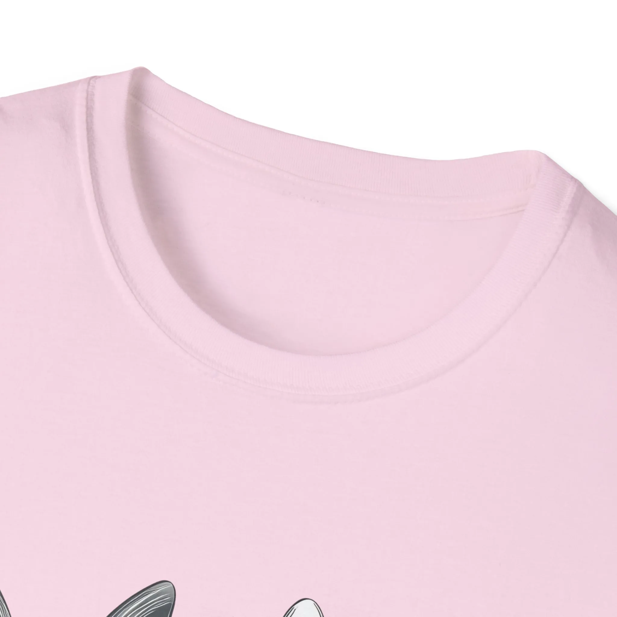 Cute Bunny Love Unisex Softstyle T-Shirt for Easter Celebrations - Image 57
