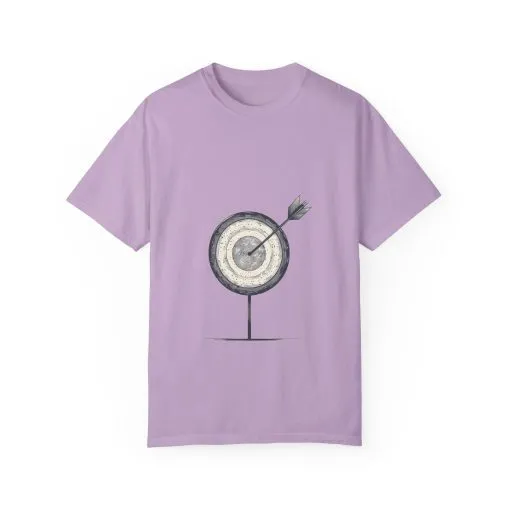 Unisex Garment-Dyed T-Shirt - Target Design for Archery Lovers - Image 21