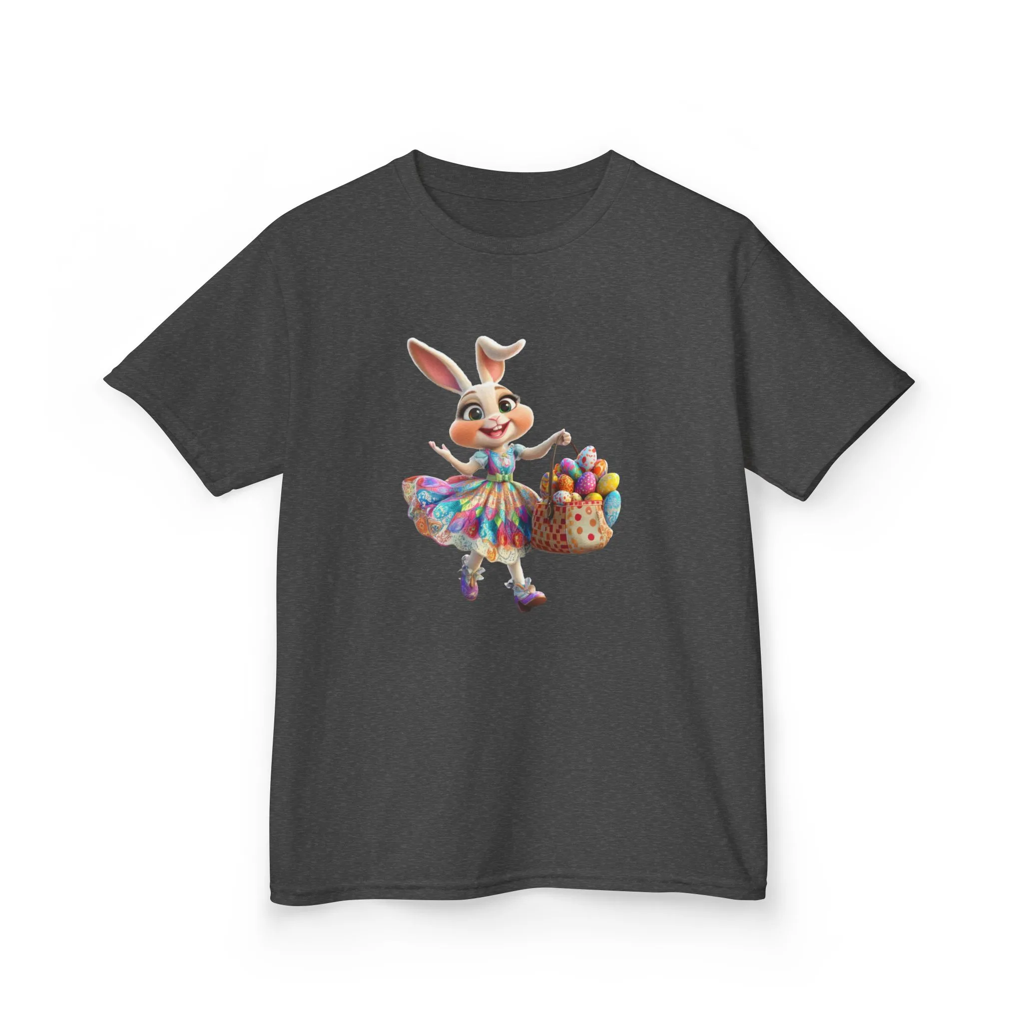 Easter Bunny Kids Tee - Cute Cotton T-Shirt for Spring Celebrations - Image 11