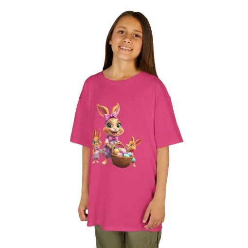 Easter Bunny Kids Tee - Cute Rabbit Design for Spring Celebrations - Image 24
