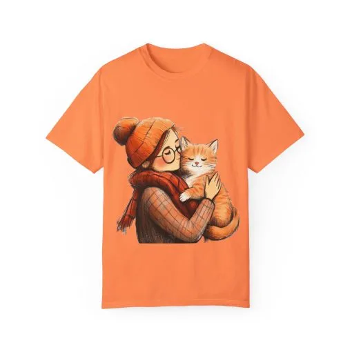 Elegantly Flowing Dance Silhouette Unisex Garment-Dyed T-Shirt - Image 11