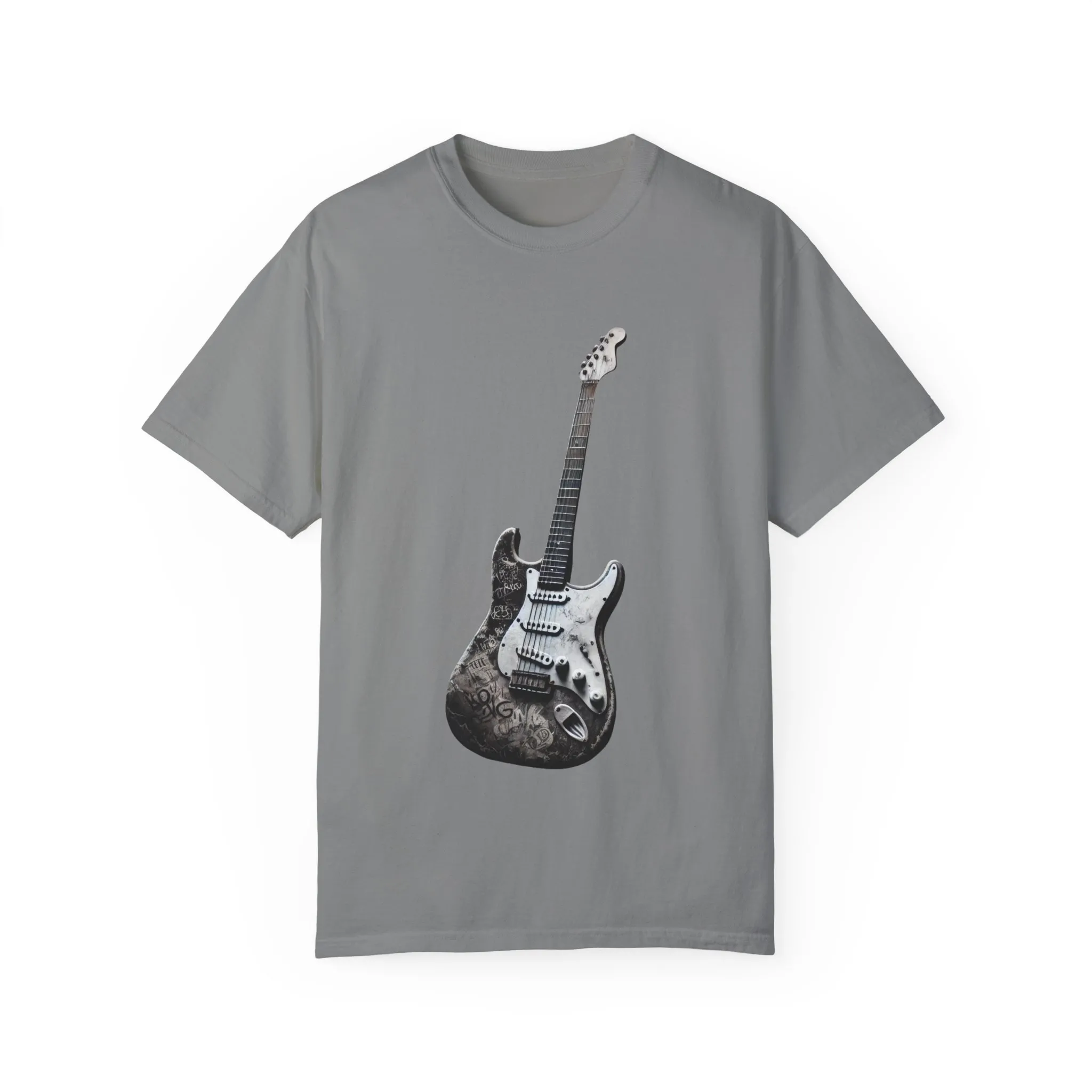 Vintage Guitar Unisex T-Shirt - Perfect for Musicians and Music Lovers - Image 2