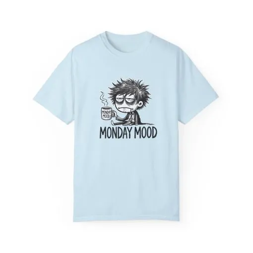 Unisex 'Monday Mood' Garment-Dyed T-Shirt - Perfect for Casual Days - Image 19
