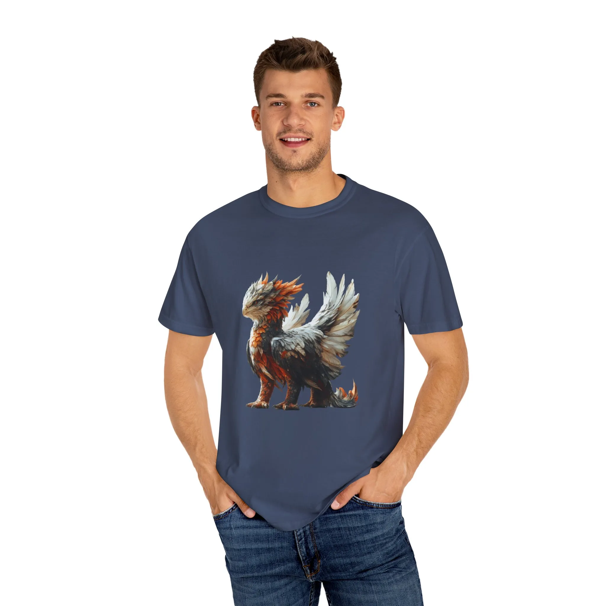 Mythical Creature Unisex Garment-Dyed T-Shirt - Perfect for Fantasy Lovers - Image 39