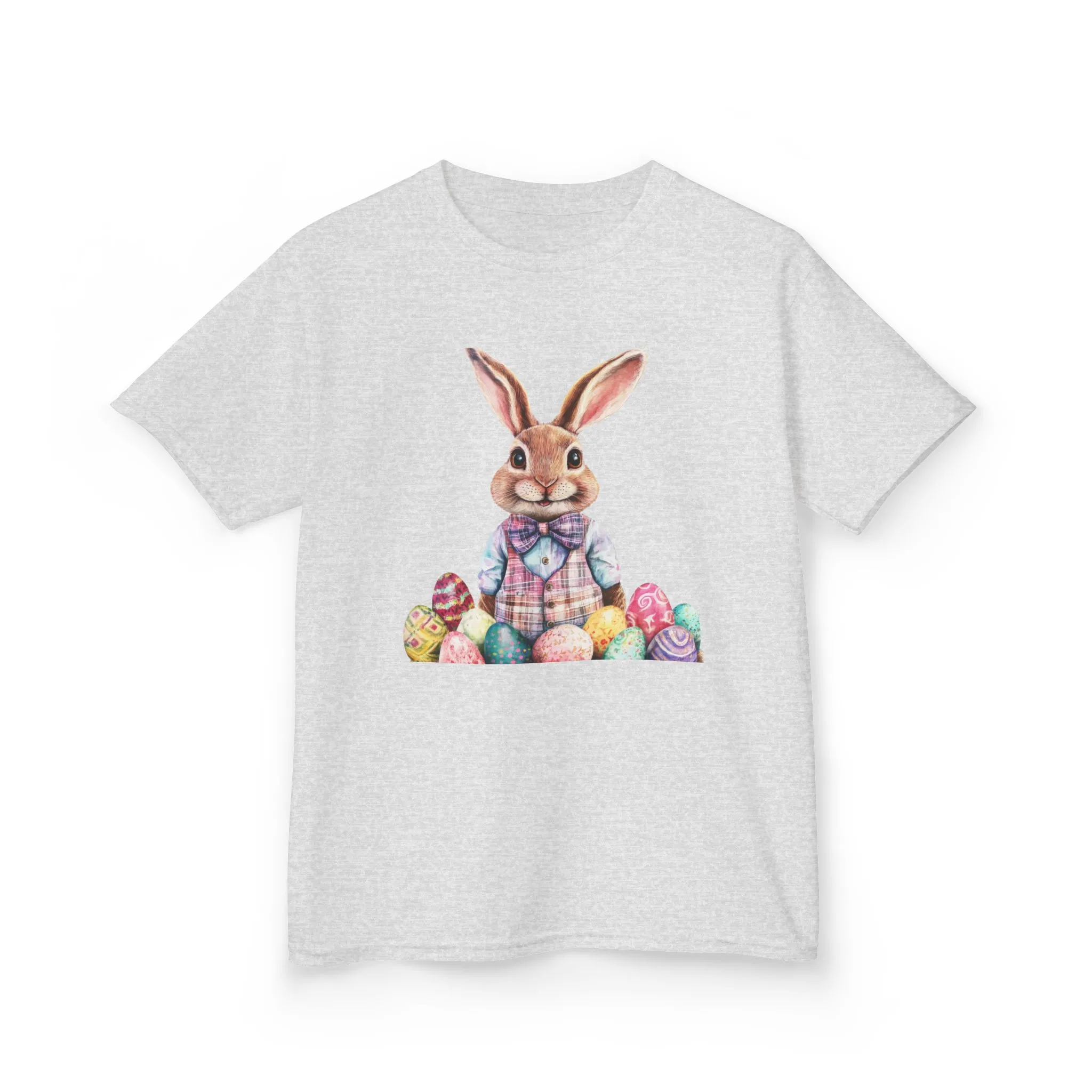 Easter Bunny Kids Heavy Cotton™ Tee - Cute Easter Celebration Shirt - Image 8