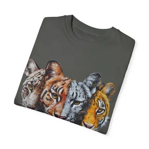 Wildlife Fusion Unisex Garment-Dyed T-Shirt - Image 18