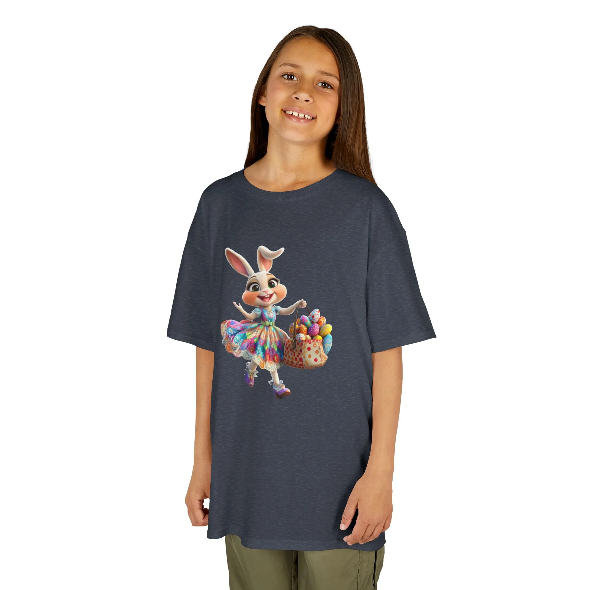 Easter Bunny Kids Tee - Cute Cotton T-Shirt for Spring Celebrations - Image 27