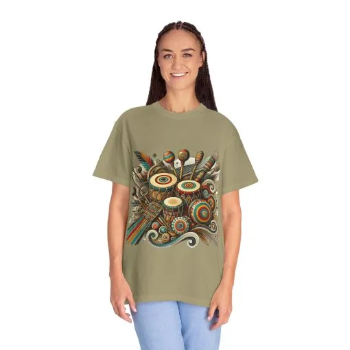 Colorful Bohemian Music Festival T-Shirt - Image 24