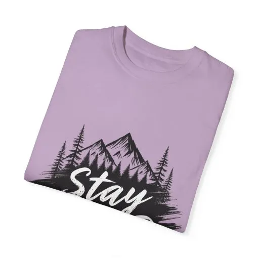 Stay Wild Unisex Garment-Dyed T-Shirt for Adventure Lovers - Image 50