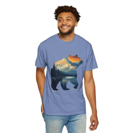 Mountain Bear Graphic T-Shirt | Nature Lover Apparel - Image 12