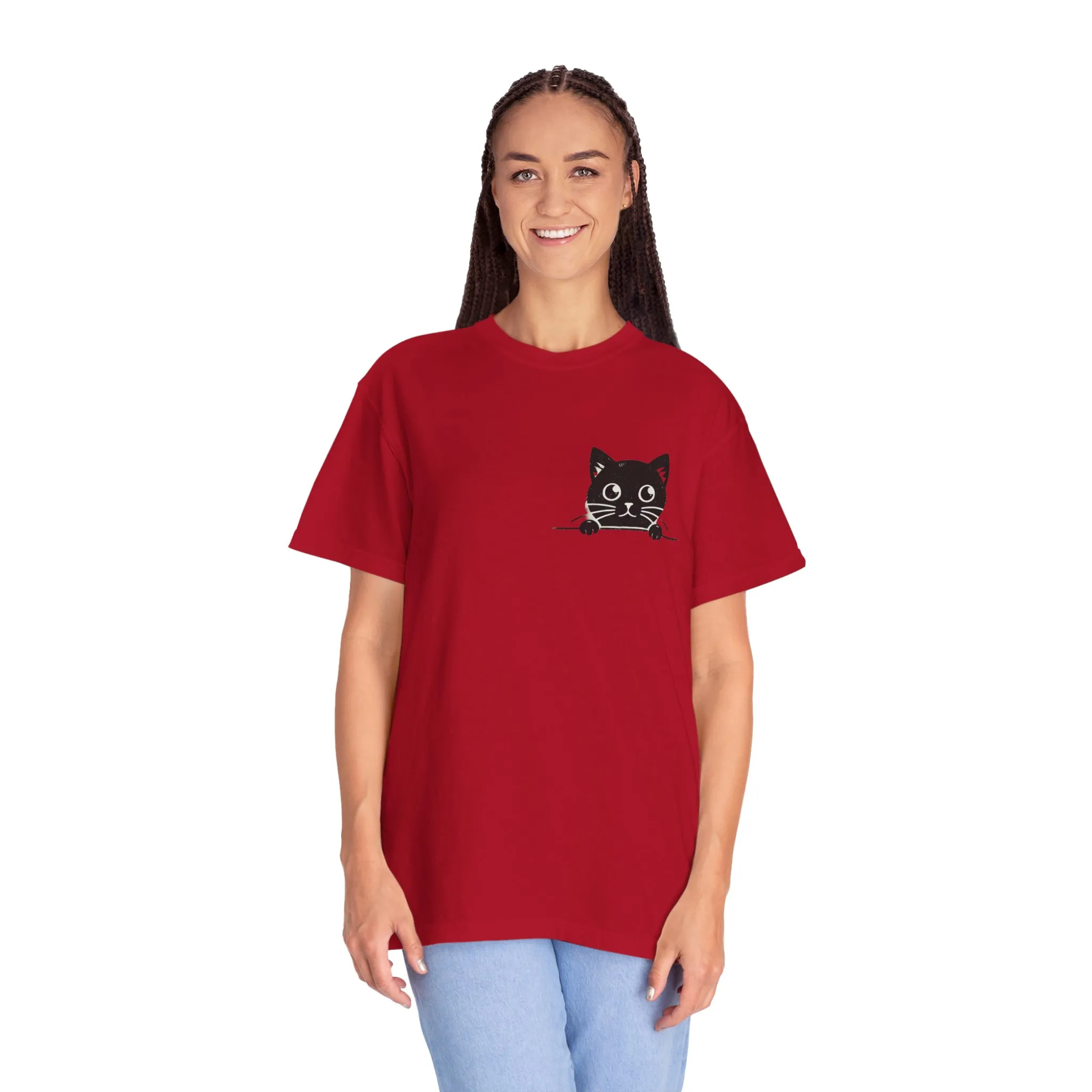 Cute Cat Graphic Unisex T-Shirt - Perfect for Cat Lovers - Image 35