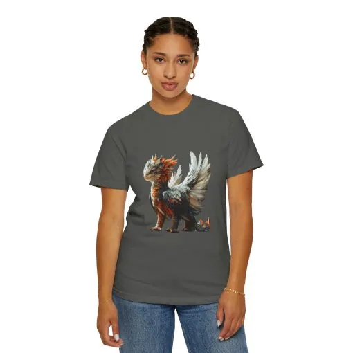 Mythical Creature Unisex Garment-Dyed T-Shirt - Perfect for Fantasy Lovers - Image 20